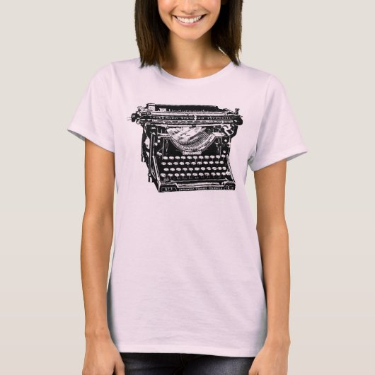 T-shirt Écrivain de type Underwood (Devant)