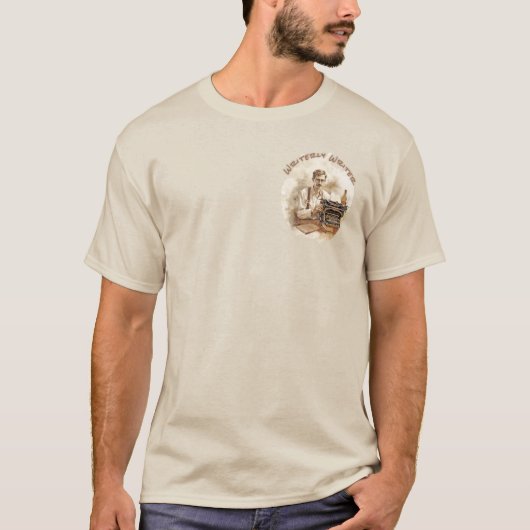 T-shirt "Ecrivain" masculin (Devant)