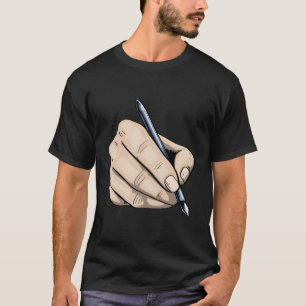 T-shirt Écrivains bloquent les écrivains qui s'intéressent