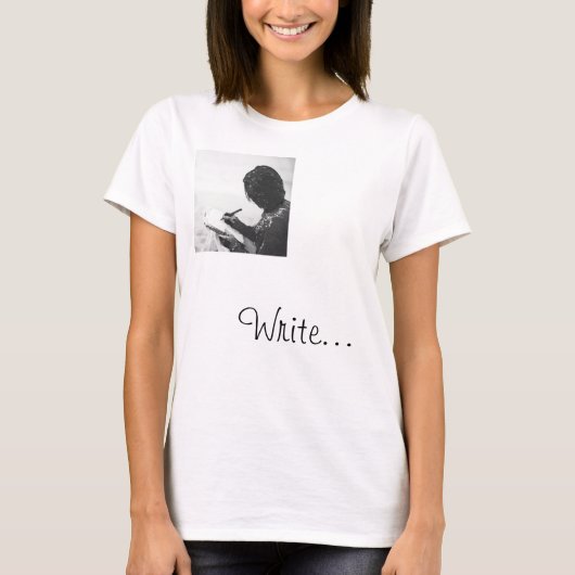 T-shirt Écrivez… (Devant)