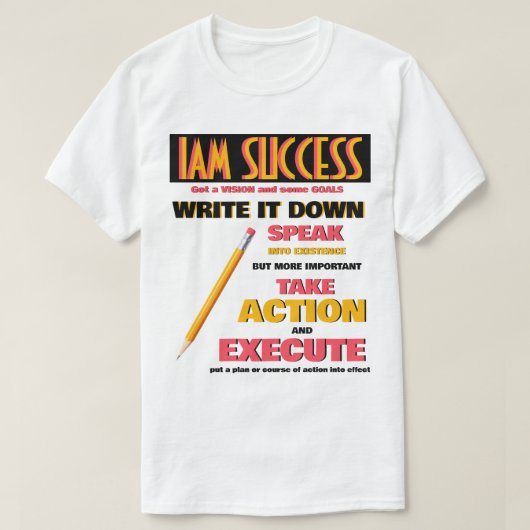 T-SHIRT ÉCRIVEZ-LE (Design devant)