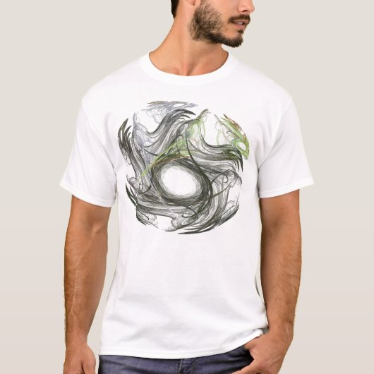 T-shirt Écrivez le vortex (Devant)