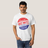 T-shirt Écrous de Deez pour le président (Devant entier)