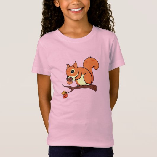 T-Shirt Écureuil (Devant)