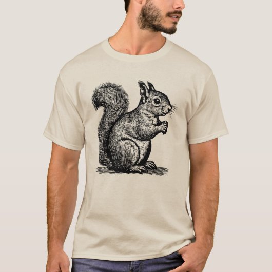 T-shirt Écureuil (Devant)