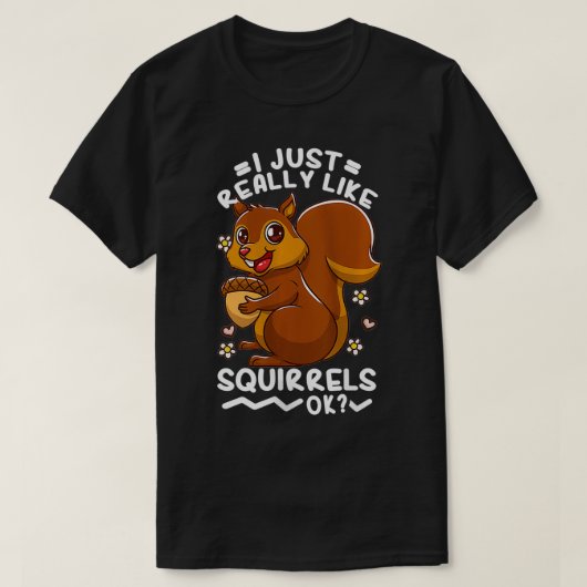 T-shirt Écureuil (Design devant)