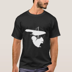 T-shirt Écureuil à suspension Drôle Écureuil à suspension