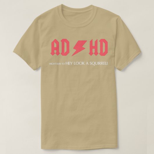 T-shirt écureuil adhd 2 (Design devant)