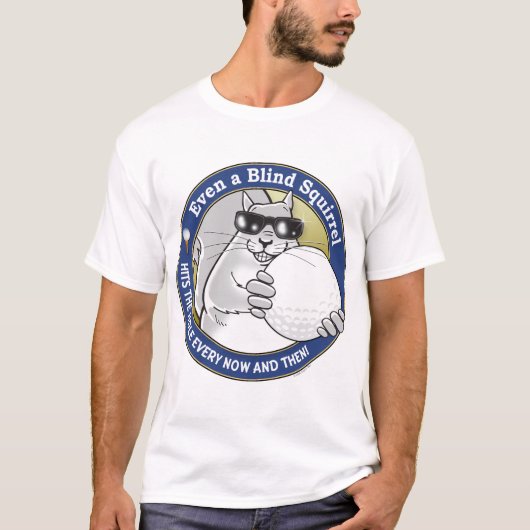 T-shirt Écureuil aveugle (Devant)