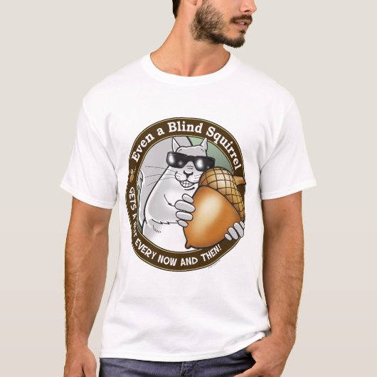 T-shirt Écureuil aveugle (Devant)
