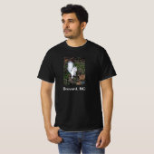 T-Shirt Écureuil Blanc de Brevard (Devant entier)