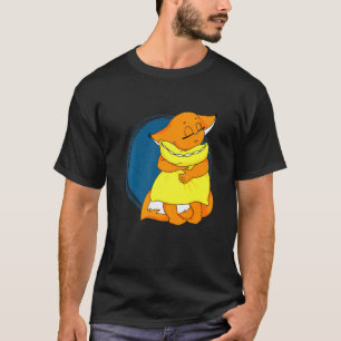 T-shirt Écureuil Charmant Dormeur Tête Endormie Tamia