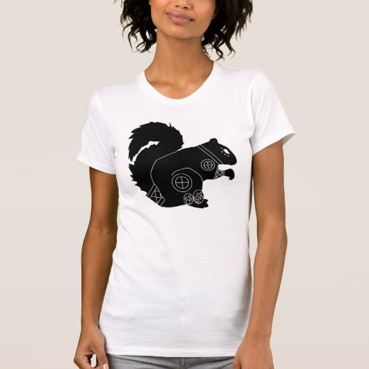 T-shirt Écureuil cherokee (Devant)