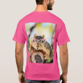 T-shirt Écureuil chic (Dos)