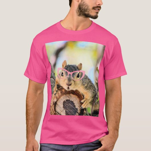 T-shirt Écureuil chic (Devant)