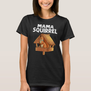 T-shirt Écureuil cool Pour Femmes Maman Chipmunk Zookeeper