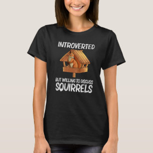 T-shirt Écureuil cool Pour Hommes Femmes Chipmunk Zookeepe