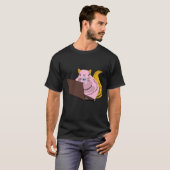 T-shirt Écureuil coquin #107 (Devant entier)