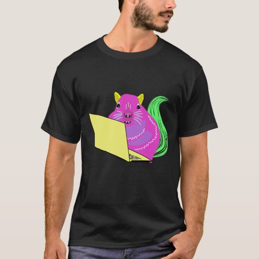 T-shirt Écureuil coquin #177 (Devant)