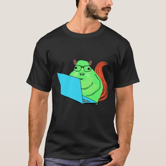 T-shirt Écureuil coquin #196 (Devant)