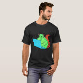 T-shirt Écureuil coquin #196 (Devant entier)