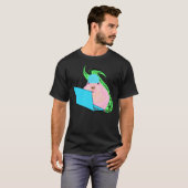 T-shirt Écureuil coquin #233 (Devant entier)