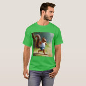 T-shirt Écureuil courant (Devant entier)
