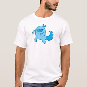 T-shirt Écureuil courant - bleu