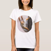 T-shirt Écureuil curieux (Devant)