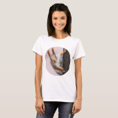 T-shirt Écureuil curieux (Devant entier)