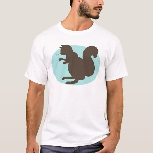 T-shirt Écureuil de base (Devant)