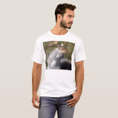 T-shirt Écureuil de gris oriental (Devant entier)