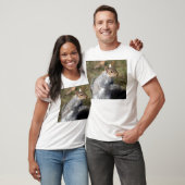 T-shirt Écureuil de gris oriental (Unisexe)