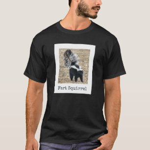 T-shirt Écureuil de pépin Skunk Mauvais nom de l'animal Ga