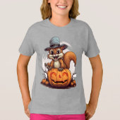 T-shirt Écureuil d'Halloween (Devant)