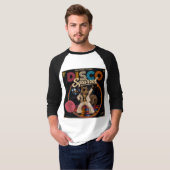 T-shirt Écureuil Disco (Devant entier)