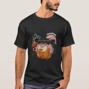 T-shirt Écureuil drôle - Écureuil souriant mignon avec Qip