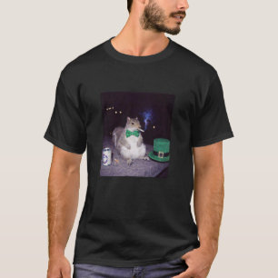 T-shirt Écureuil Drôle Fumant Cigarette Bière Gen Z St Pat