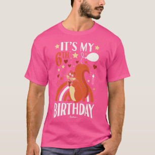 T-shirt Écureuil du 6e anniversaire