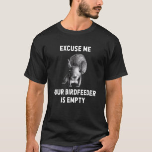 T-shirt Écureuil Excusez-Moi Votre Oiseau Est Vide 5