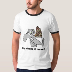 T-shirt Écureuil nuts drôle