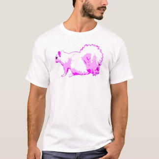 T-shirt écureuil pourpre