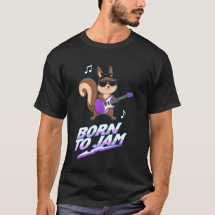T-shirt Écureuil Rockstar Cool