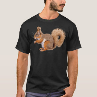 T-shirt Écureuil rouge européen