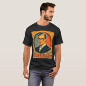 T-shirt Écureuil roux avec un fusil (Devant entier)