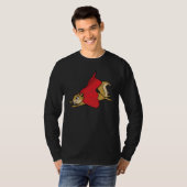 T-shirt Écureuil superbe volant (Devant entier)