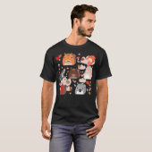 T-shirt Écureuils Kawaii (Devant entier)