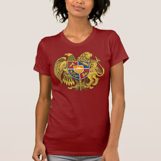 T-shirt Écusson Republic Armenia Arménie Mme Shirt