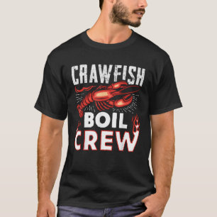 T-shirt Écuve de poisson-canne Crew Funky Crawfish Lover D