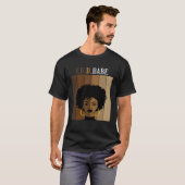 T-shirt ED d Babe EdD Doctorate Degree of Education Black  (Devant entier)